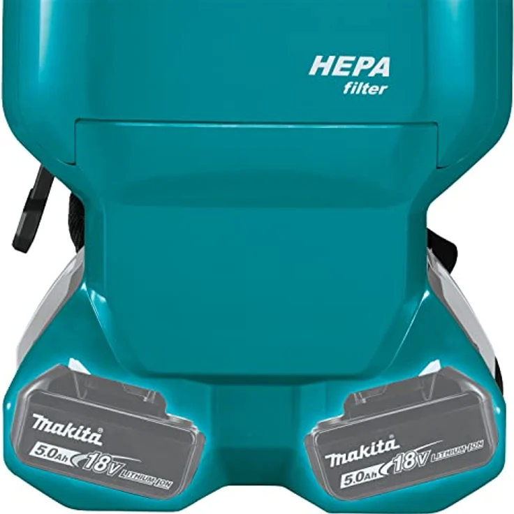 Makita Hand- und Stielstaubsauger Akku-Staubsauger LXT 18 V x 2, Staubsauger, Bodenstaubsauger, 6 l, 110 mbar – Bild 4