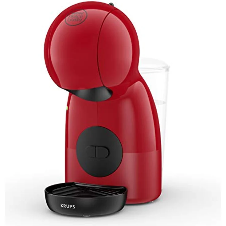 Krups Nescafé Dolce Gusto Piccolo XS, Kapsel Kaffeemaschine, heiße und kalte Getränke, 15 bar Pumpendruck, manuelle Wasserdosierung, Rot – Bild 2