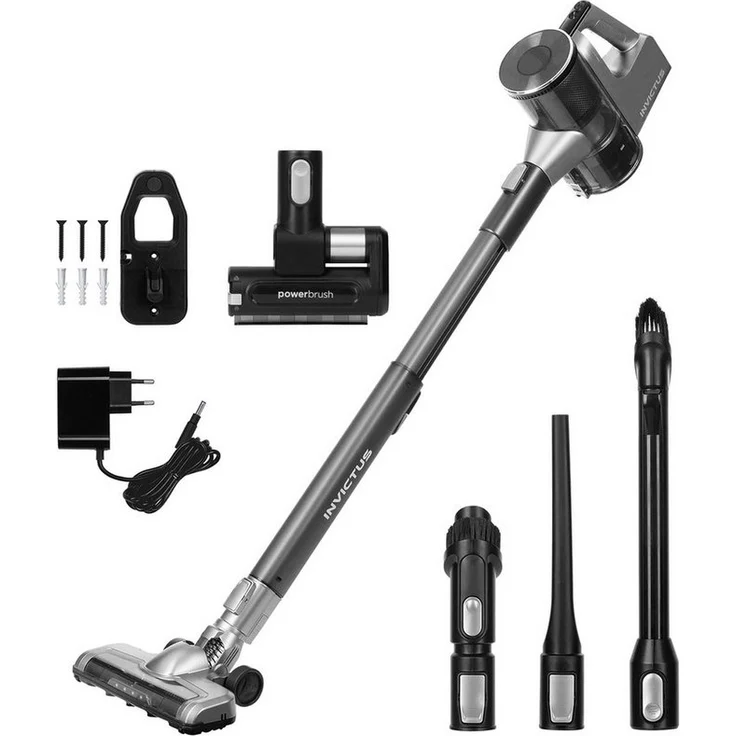 Genius Akku-Stielstaubsauger Genius Invictus X6 Ultra, 450 W, beutellos, Quick-Clean-Funktion: Staubbehälterentleerung per Knopfdruck