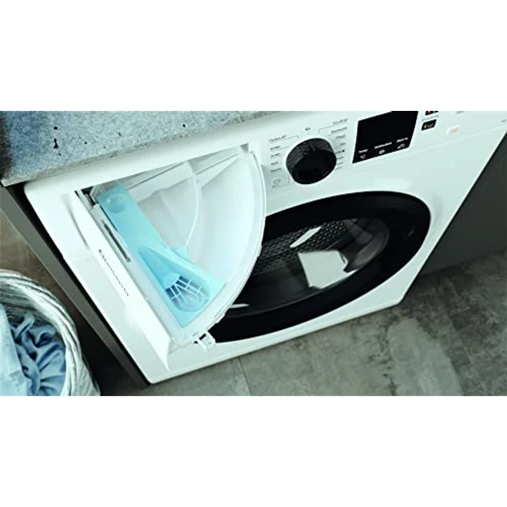 Bauknecht WAM 914 A Waschmaschine Frontlader, 9kg, EEK A, Kurz 30/ Kurz 45, Anti-Allergie-Programm, Wolleprogramm, Startzeitvorwahl, Dynamic Inverter Motor, Flecken 40°, Schutz vor Wasserschäden – Bild 3