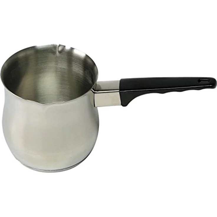 Ilsa Turca Omnia Kaffeemaschine, Induktionsboden, Edelstahl, Silber, für 6 Tassen – Bild 2