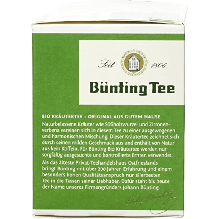 Bünting Tee Bio Kräutertee, 20 Tassenbeutel – Bild 2