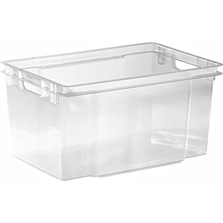 Keter Crownest Box 50 l, Transparent, 58.7 X 39 X 30 cm