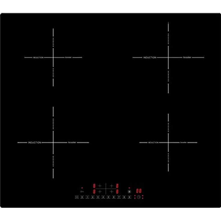 Acopino Glaskeramik Kochfeld Induktion autark 60cm Einbaukochfeld KMI4 mit Sensor Touch Control