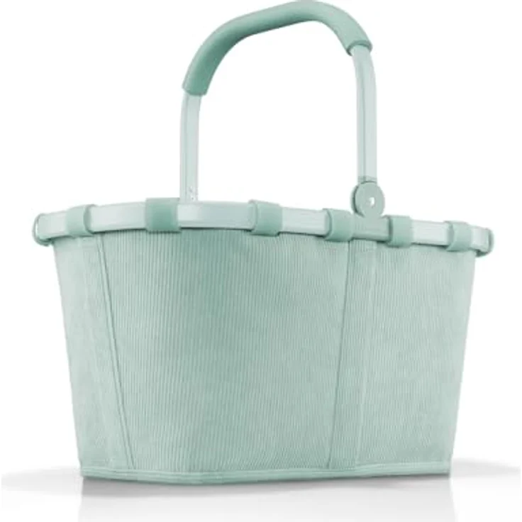 Reisenthel carrybag frame cord Shopper, Einkaufstasche aus wasserabweisendem Polyester, Petrol, zusammenklappbar, 48 x 28 x 29 cm – Bild 1