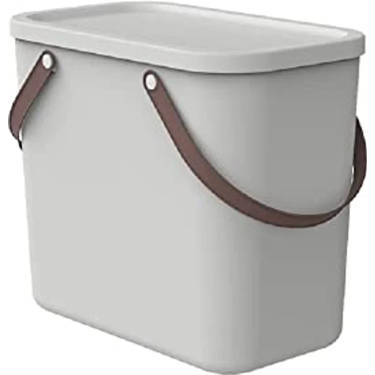 Rotho Albula Aufbewahrungsbox 25l mit Deckel, Kunststoff, Weiss, Nicht zutreffend – Bild 1