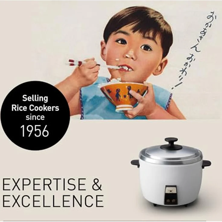 PANASONIC SR-DA152KXE Reiskocher, 770 Watt, 1,5 Liter, Schwarz, mit Dampfkorb und Warmhaltefunktion – Bild 9