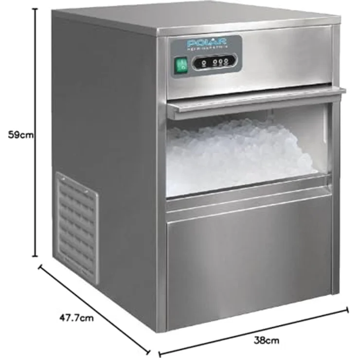 Gastronoble Polar Eiswürfelmaschine Kapazität 20 kg – Bild 8