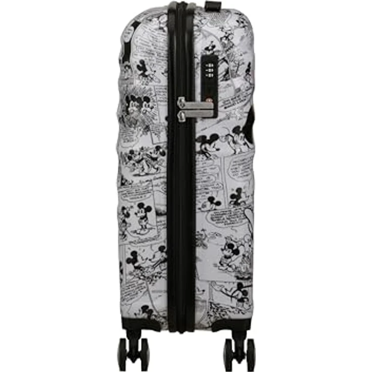 American Tourister Wavebreaker Disney FL - Spinner S, Handgepäck, 55 cm, 36 L, Mehrfarbig (Minnie Comics White) – Bild 3