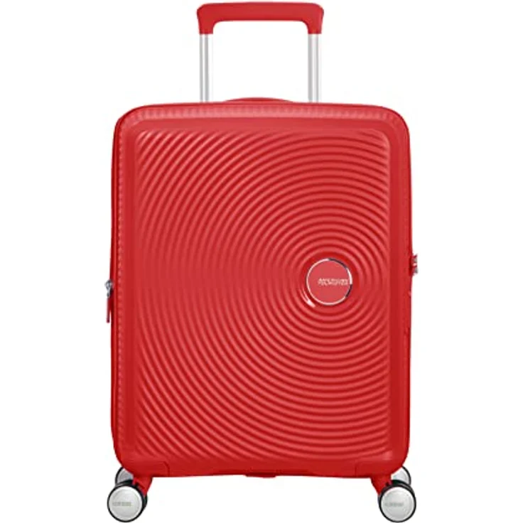 American Tourister Soundbox - Spinner S Erweiterbar Handgepäck, 55 cm, 41 L, Rot (Coral Red) – Bild 2