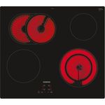 SIEMENS Elektro-Kochfeld ET651BNA1E, 60 cm, 4 Kochzonen, touchControl-Bedienung, U-Facette