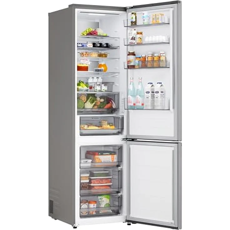 LG GBBS524APY, 375 l NoFrost Kühlschrank mit wechselbarem Türanschlag, Energieeffizienzklasse A, Silber – Bild 9