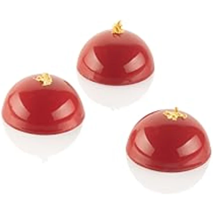 Silikomart 20.001.00.0060 TERRACOTTA SILICONFLEX ITEM NR.5 HALF-SPHERES ø80 MM H 40 MM IN POLYBAG + CLAS – Bild 8