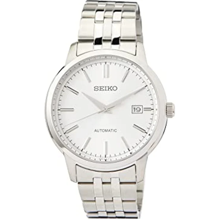 Seiko Herren Automatik Armbanduhr aus Edelstahl mit Edelstahl Armband - SRPH85K1 – Bild 2