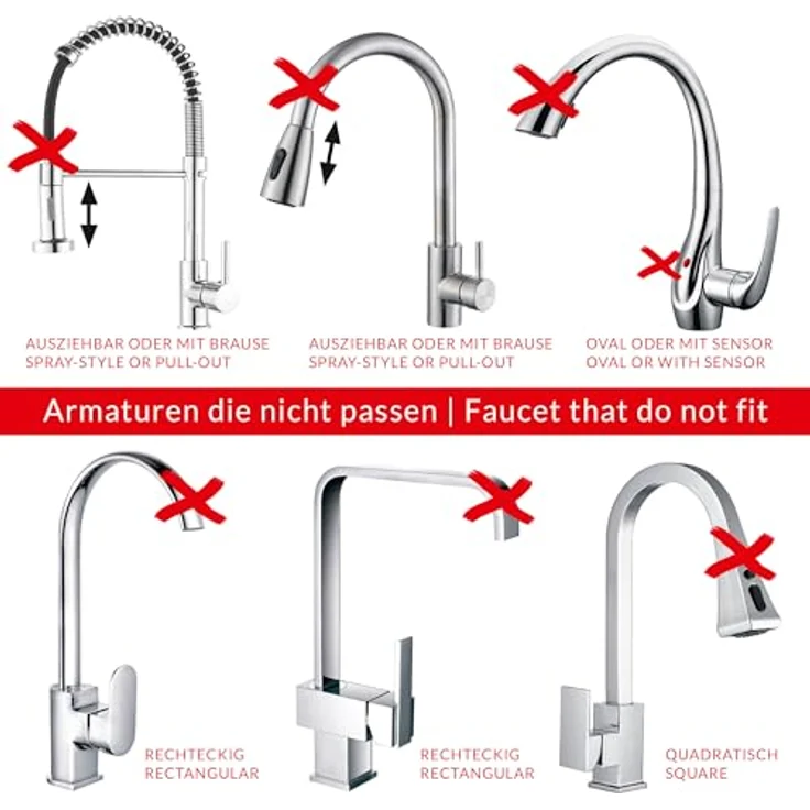 Riva rivaALVA-S Jova Wasserfilter am Wasserhahn - Schwarz, 2in1 Kombifilter mit HighTech Membran und umweltfreundlichem Filtergehäuse – Bild 4