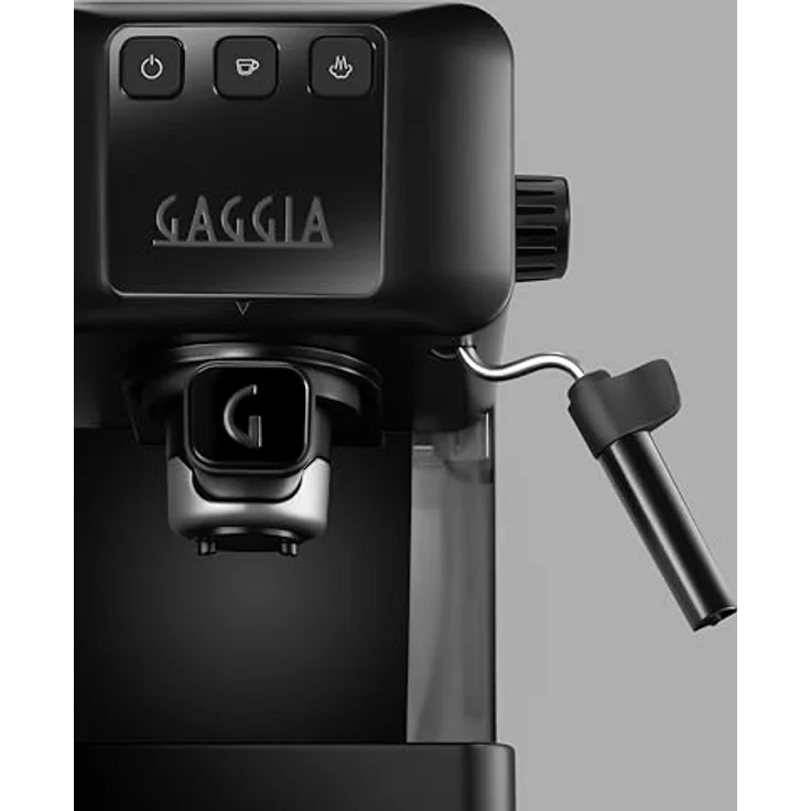 Gaggia EG2109 BLACK, Manuelle Espressomaschine mit Pod-System, Automatisches Vorbrühen und PID-Temperaturkontrolle – Bild 4