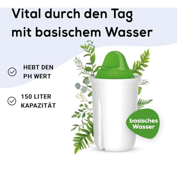 Wasserfilter Standard anthrazit inkl. 1 Alkaline Filterkartusche – Bild 3