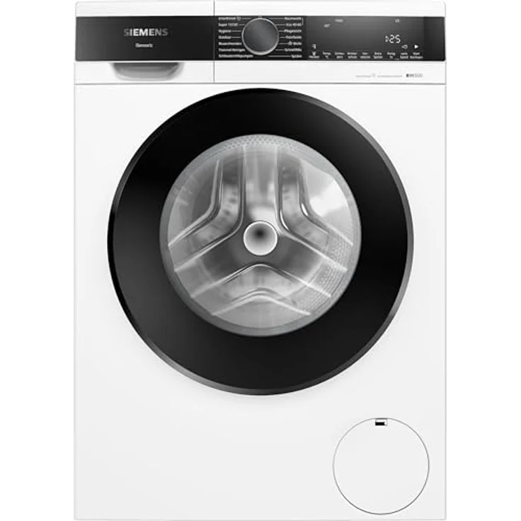 SIEMENS WG44G2Z22, iQ500 Waschmaschine 9 kg, 1400 u/min, Antiflecken-System, smartFinish für weniger Bügeln, speedPack L, waterPerfect Plus, LED-Display, weiß – Bild 1