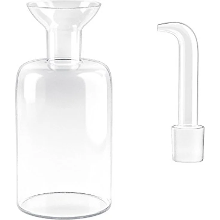 Ölflasche Basics 250 ml 18 x 6,5 cm Glas transparent – Bild 5