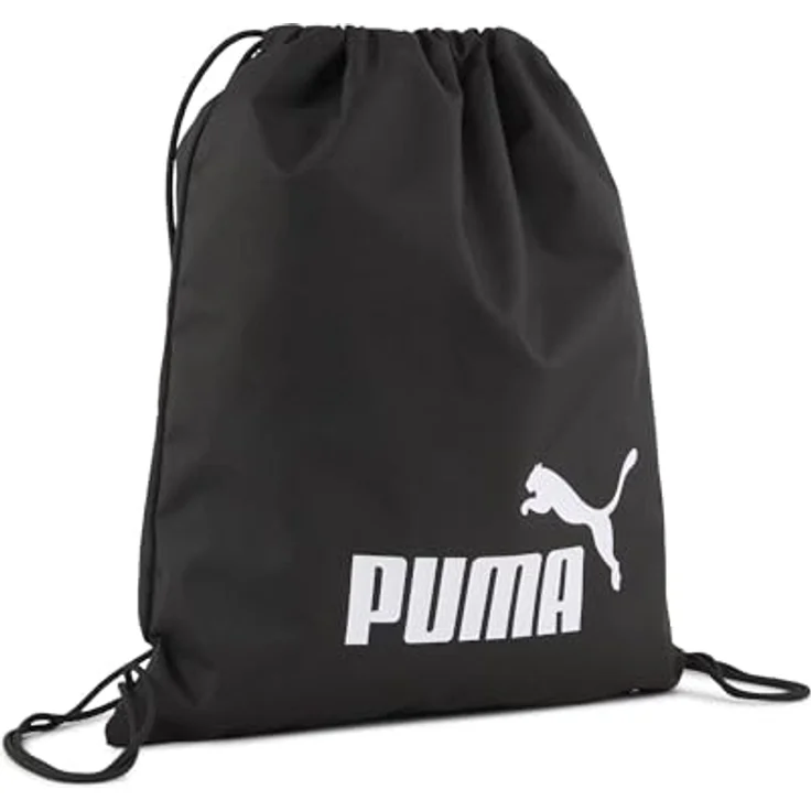 PUMA PHASE GYM SACK, Sporttasche mit Kordelzugöffnung und Schulterriemen, hergestellt aus 90 % recycelten Materialien – Bild 1