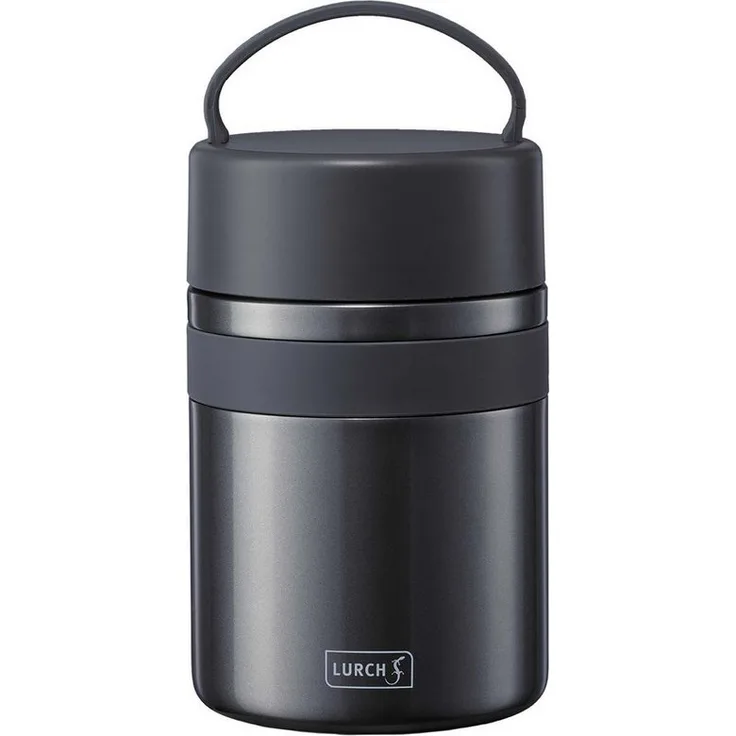 Lurch Butterdose Thermobehälter Iso-Pot 2.0 EDS 800 ml, Edelstahl - Thermobehälter mit 12 Stunden Isolationsfunktion