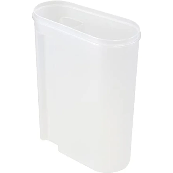 keeeper Schüttdose Jean für Trockenvorräte, Aufklappbarer Deckel, 5 l, Polypropylen, 24 x 11,5 x 30,5 cm, Nordic Grey – Bild 4