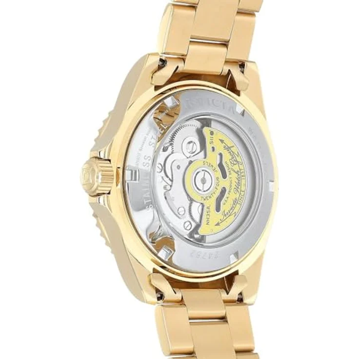 Invicta Pro Diver Automatikuhr, Edelstahl Herren Armbanduhr mit blauem Zifferblatt, 40mm, 20 bar wasserdicht – Bild 2