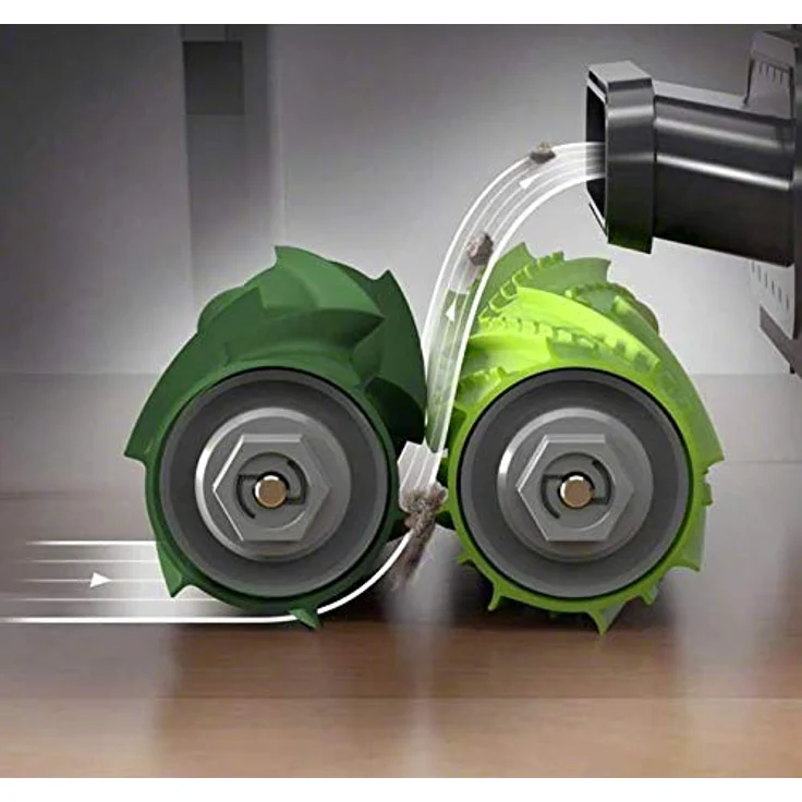 iRobot Roomba i7 7150 Saugroboter, 75 min Akkubetrieb HEPA-Filter, Kameranavigation, App- und Sprachsteuerung, silber-schwarz – Bild 5