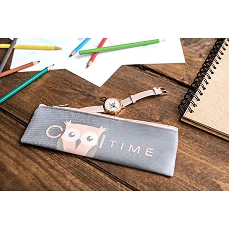 Cool Time Mädchen Kinder Armbanduhr, roségold mit metallischen Sternchen und Japanischem Qualitätswerk – Bild 5