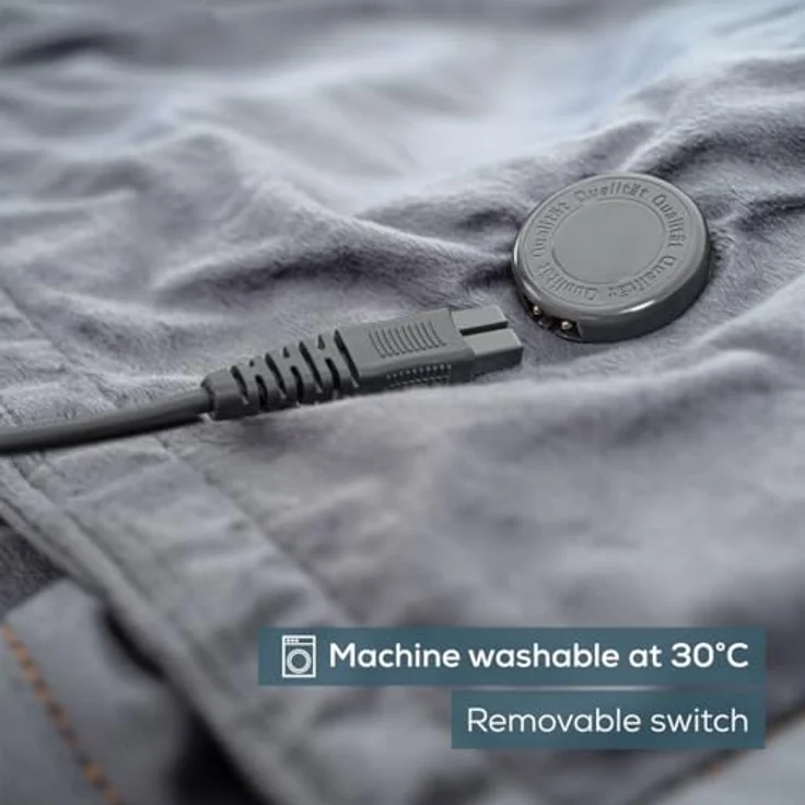 Beurer HD74 Cosy Limited Edition Heizdecke, 100 W, 150 x 130 cm, schwarz, versandkostenfrei – Bild 7