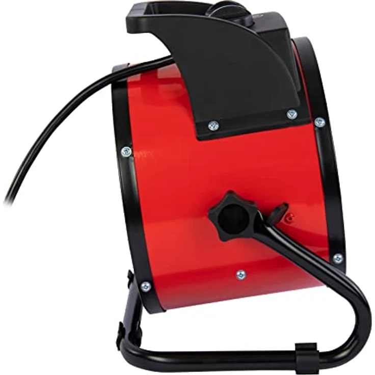 Grafner Elektroheizer Heizlüfter Bauheizer 5000 Watt Heizstrahler 5 KW 400V EH11034, Heizstrahler – Bild 5