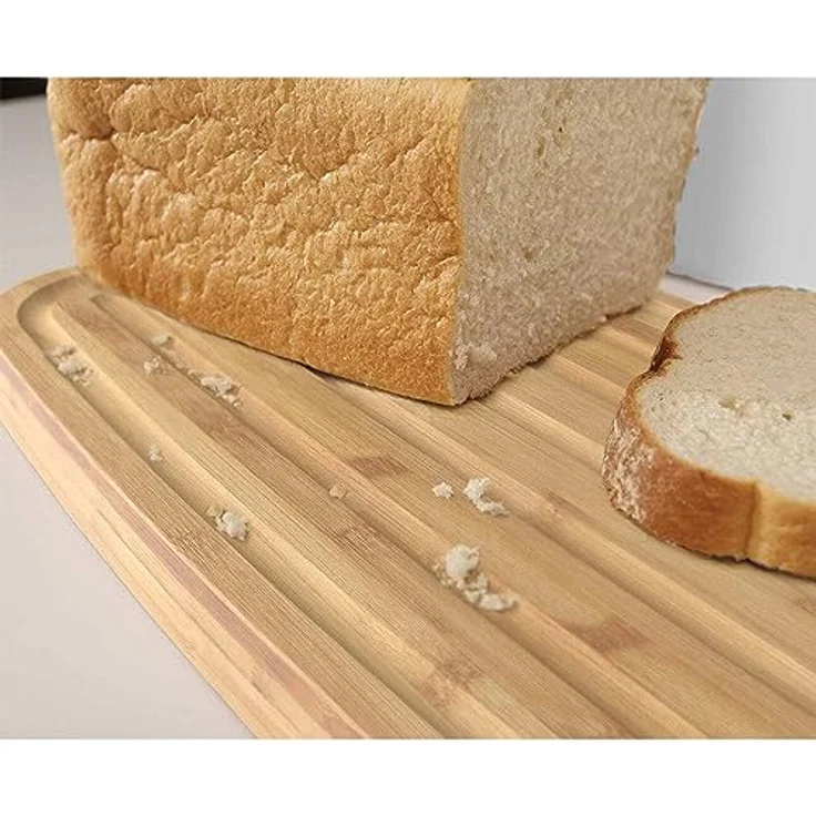 Joseph Joseph Bread Bin - Brotkasten mit integriertem Schneidebrett - weiß – Bild 4