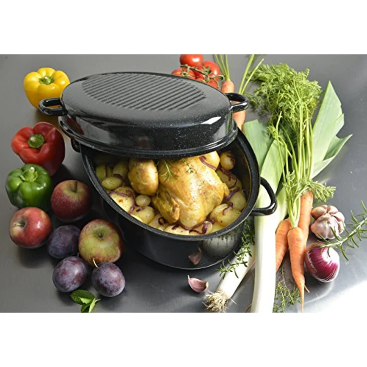 Kochstar K32711042 Kasserolle Schmortopf le 42 cm schwarz – Bild 3