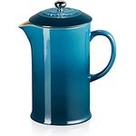 Le Creuset Kaffeebereiter aus Steinzeug, 1 L, Deep Teal, 60706086420003