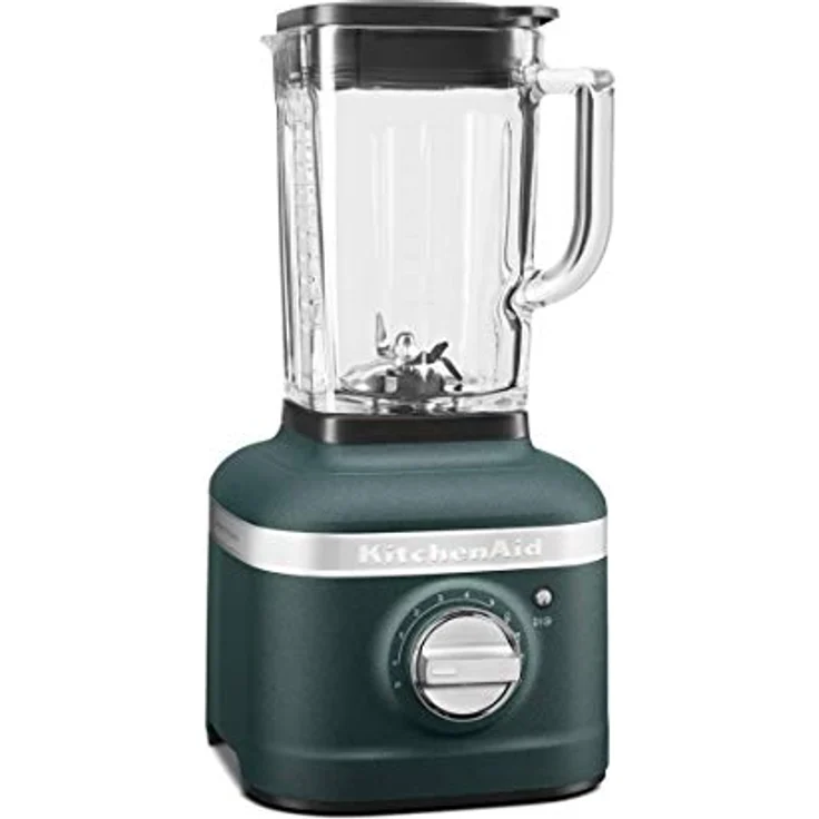 KitchenAid Artisan 5KSB4026EPP Standmixer mit IntelliSpeed, 1200W, 1,4L Glasbehälte, pebbled palm, tannengrün, Serie: 5KSB4026 – Bild 2