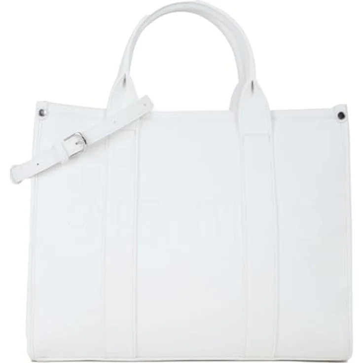 VALENTINO BAGS Shopper Shopping Bag, Bianco (weiß), mit Logo-Prägung und genügend Stauraum – Bild 2