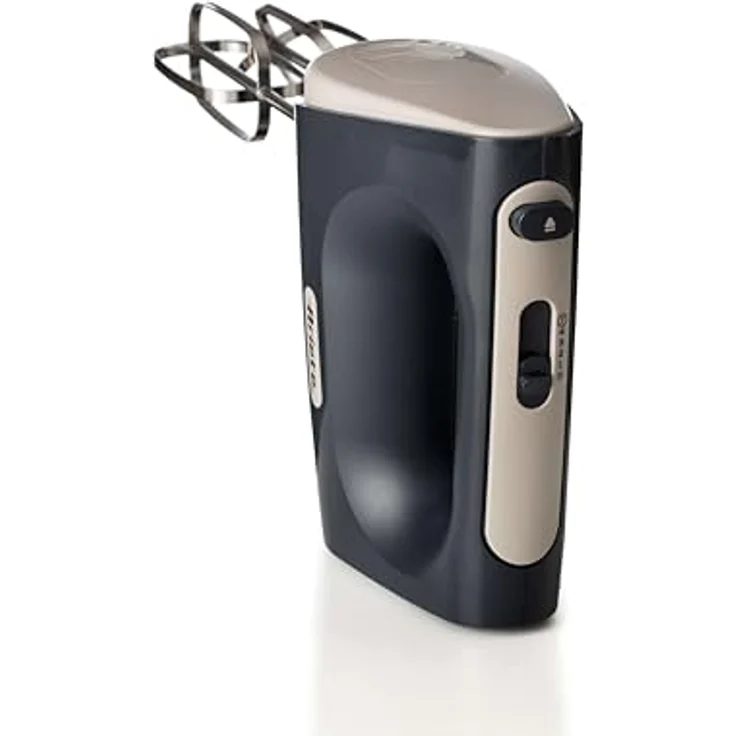 Ariete 1545 Handmixer Breakfast, 450 W, 5 Geschwindigkeiten, Turbo-Funktion, 2 Edelstahl-Schneebesen, Dark & Sahara Grey – Bild 4