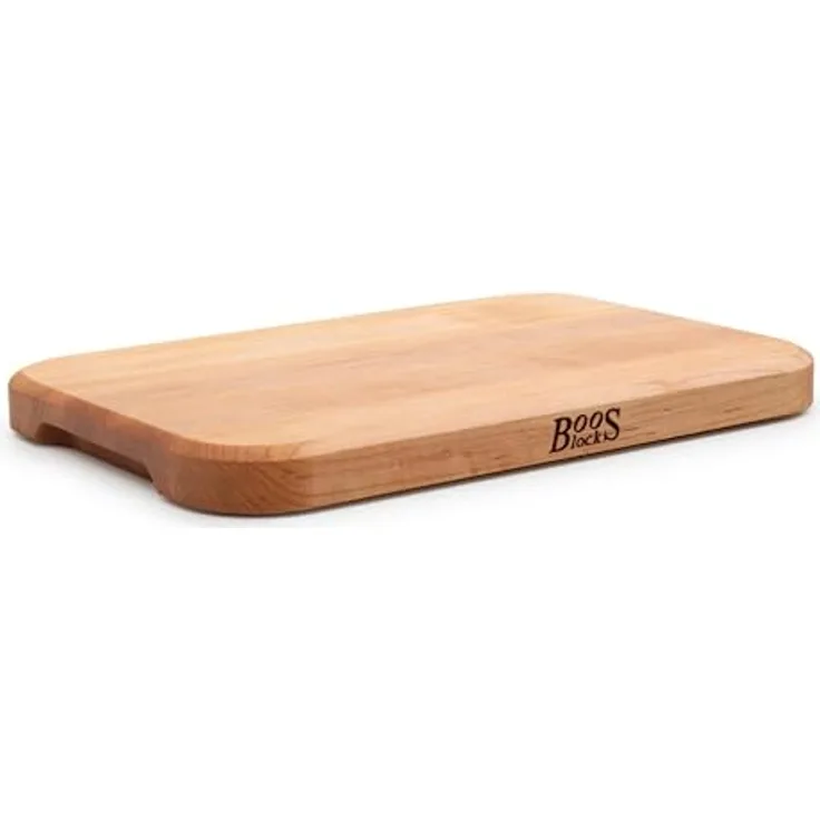 Boos Block Chop-N-Serve - Allzweckbretter - Hackklotz - Nordamerikanisches Ahorn Schneidebrett – Profi-Schneidebrett – Lebensmittelecht - 30,5 x 20 x 2,5