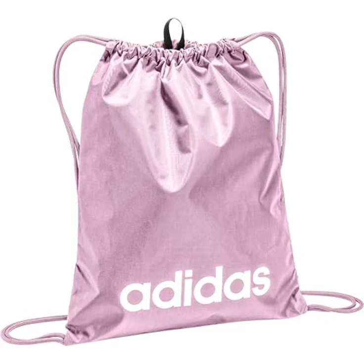 adidas Performance LINEAR GYMSACK, leichter Umhängetasche mit Kordelzugverschluss, aus 50% recycelten Materialien – Bild 3