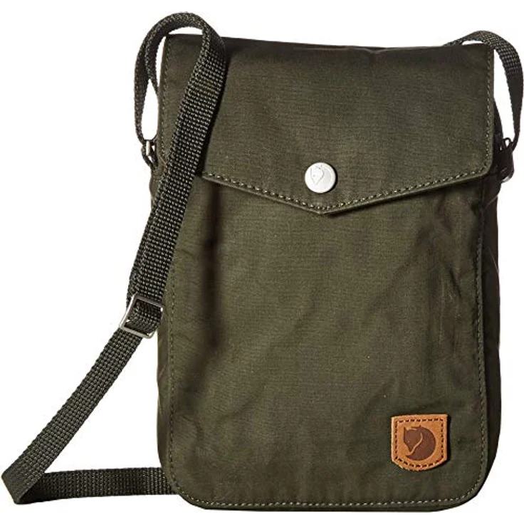 Fjällräven Greenland Handtasche, praktische Umhängetasche mit Innenaufteilung und Handytasche, grün – Bild 1