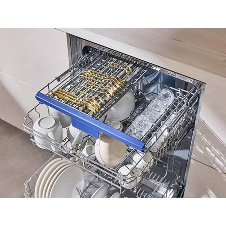 Respekta Einbaugeschirrspüler Anesa, 60 cm, 9 Programme, Aquastop, Besteckschublade, 42 dB(A), Energieeffizienzklasse B – Bild 2
