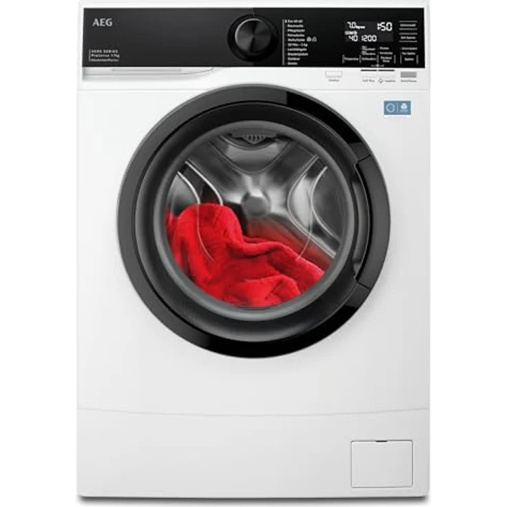 AEG LSR6FA75470 Slim Waschmaschine 7 kg, Tiefe 49 cm, A+++ mit Nachlegefunktion und Invertermotor – Bild 1