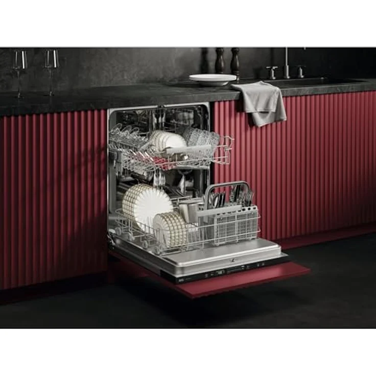 AEG GI620C2SC 6000 Geschirrspüler, vollintegrierbar, 44 dB (A), C, mit SatelliteClean® Sprüharm und AirDry Trockentechnologie – Bild 2