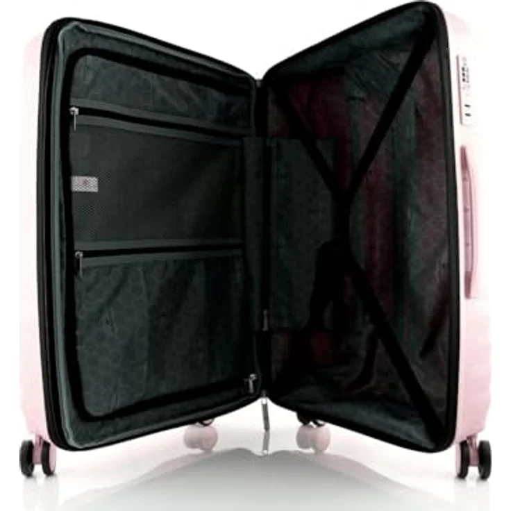 Picard Hartschalen-Trolley Vienna, 4 Rollen, Polypropylen mit Dehnfalte und integriertem TSA-Schloss, schwarz – Bild 5