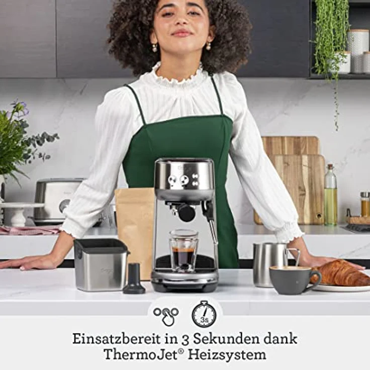 SAGE SES450 the Bambino Espressomaschine Black Truffle – Bild 2