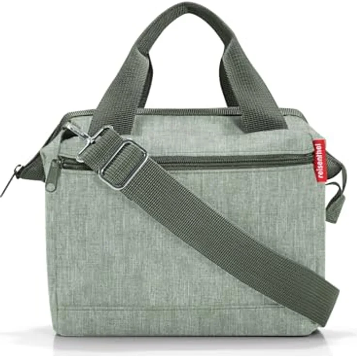 REISENTHEL® Einkaufsshopper allrounder cross twist sage, Twist-Muster in Grün, wasserabweisend – Bild 2