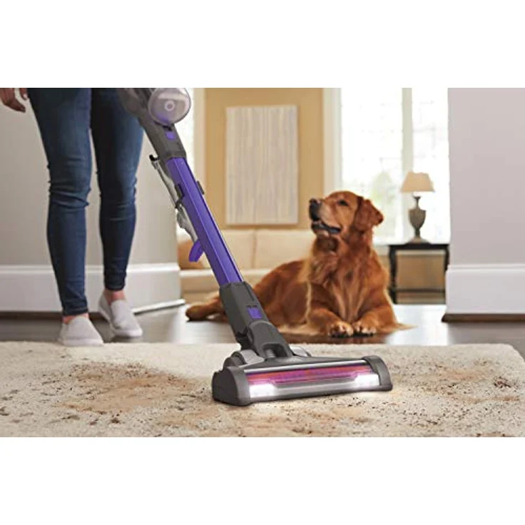 Black + Decker 4in1 Akku-Stielsauger Pet (36V, 2.0Ah, beutelloser Boden- & Handstaubsauger mit Elektro-Tierhaarbürste, inkl. 2in1 Fugendüse, Tierhaarbürste, Akku, Ladegerät & Wandhalterung) BHFEV362DP – Bild 13