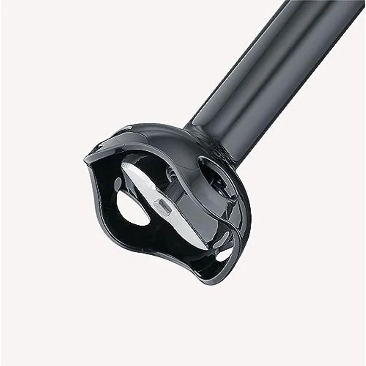 Severin 3770 Stabmixer 170W, 2 Geschwindigkeiten, Turbostufe, abnehmbarer Pürierstab und ergonomisches Design, Kunststoff, schwarz, silber – Bild 2