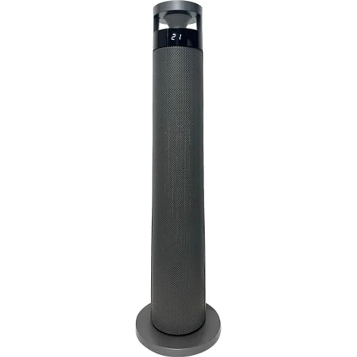 SHX PTC-Keramik-Turm-Heizlüfter mit Display 2000 W – Effiziente Wärmeerzeugung, 3 Leistungsstufen, LED-Display, Überhitzungsschutz, Stimmungslicht – Bild 1