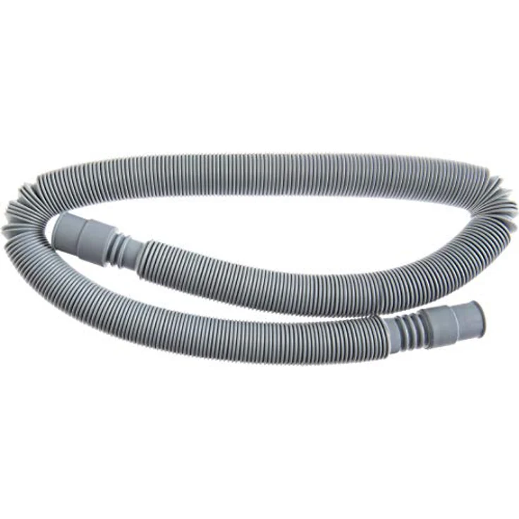 Cornat Maschinen-Ablaufschlauch - 80 - 280 cm ausziehbare Länge - Temperaturbeständig bis +100°C - Aus robustem Kunststoff / Abwasserschlauch für Spül - & Waschmaschine / Spiralschlauch / T357503 – Bild 1